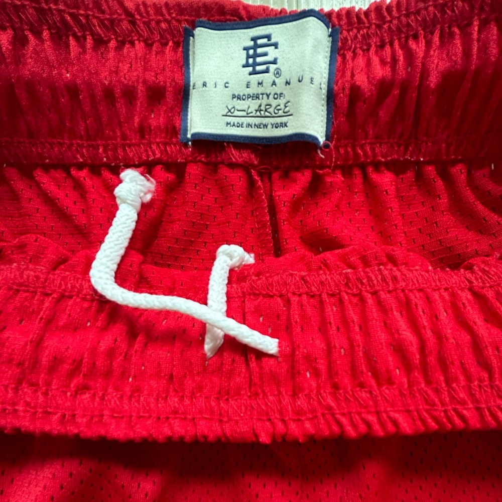 Eric Emanuel Ee Basic Short Red/White, Size X-Lar… - image 2